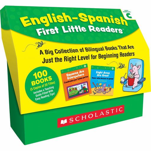 Scholastic First Little Readers Book Set Printed Book by Liza Charlesworth - 8 Pages - Scholastic Teaching Resources Publication - June 1, 2020 - Book - Grade Preschool-2 - English, Spanish - 5 Copies of 20 Titles/Box - 1 Box
