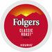 Folger K-Cup Classic Roast Coffee - Compatible with Keurig K-Cup Brewer - American - Medium - 24 K-Cup - K-Cup - Classic Roast - Kosher - 24 / Box
