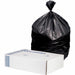 Heritage Value Line Can Liners - 33 gal Capacity - 33" Width x 38" Depth x 1.20 mil (30 Micron) Thickness - Black - Waste Disposal - Recycled - 1 Carton