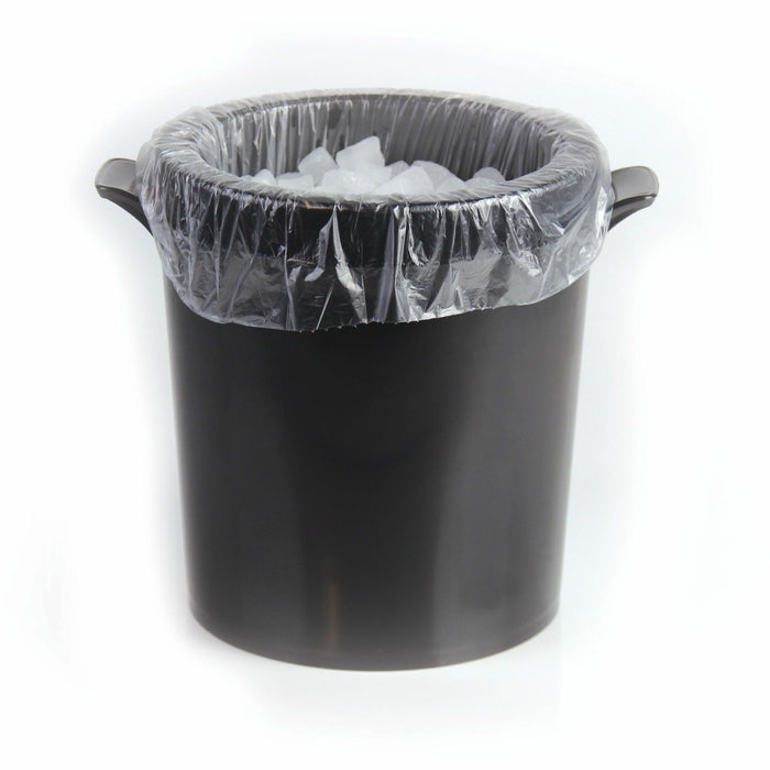 Heritage Ice Bucket Liners - 13" Width x 13" Depth x 0.20 mil (5 Micron) Thickness - High Density - Natural - High-density Polyethylene (HDPE), Resin - Can - 1 Carton