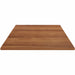 Lorell Hospitality/Conference Tabletop - Square - 36" Width x 1" Thickness x 36" Length - Band Edge - Walnut Table Top - For Reception Area, Conference Table, Breakroom, Lobby, Meeting, Office - 1 Each