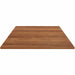 Lorell Hospitality/Conference Tabletop - Square - 42" Width x 1" Thickness x 42" Length - Band Edge - Walnut Table Top - For Reception Area, Conference Table, Breakroom, Lobby, Meeting, Office - 1 Each