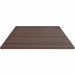 Lorell Hospitality/Conference Tabletop - Square - 42" Width x 42" Depth x 1" Thickness - Band Edge - Espresso Table Top - For Reception Area, Conference Table, Breakroom, Lobby, Meeting Room, Office, Hospitality - 1 Each