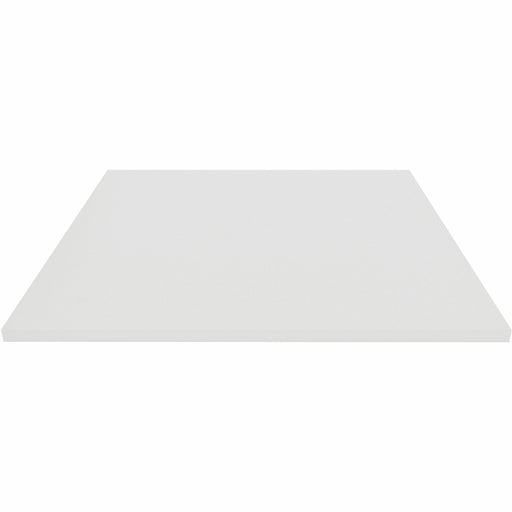 Lorell Hospitality/Conference Tabletop - Square - 36" Width x 1" Thickness x 36" Length - Band Edge - White Table Top - Sturdy - For Reception Area, Conference Table, Breakroom, Lobby, Meeting, Office - 1 Each