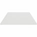 Lorell Hospitality/Conference Tabletop - Square - 36" Width x 1" Thickness x 36" Length - Band Edge - White Table Top - Sturdy - For Reception Area, Conference Table, Breakroom, Lobby, Meeting, Office - 1 Each