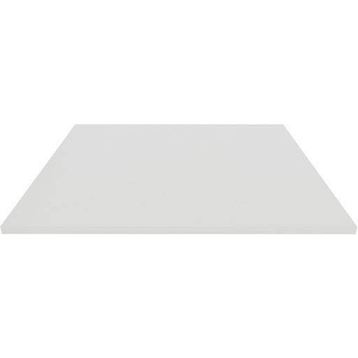Lorell Hospitality/Conference Tabletop - Square - 42" Width x 1" Thickness x 42" Length - Band Edge - White Table Top - For Reception Area, Conference Table, Breakroom, Lobby, Meeting, Office - 1 Each