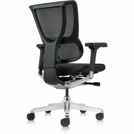 Raynor Ergohuman Xtreme Executive Chair - Mesh Back Material - High Back - Black - Armrest - 1 Each