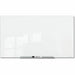 Quartet InvisaMount Magnetic Glass Board - 48" (4 ft) Width x 72" (6 ft) Height - White Glass Surface - Horizontal - Magnetic - Frameless, Accessory Tray, Non-absorbent, Stain Resistant, Ghost Resistant, Scratch Resistant, Dent Resistant, Easy to Clean -