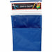 Seat Sack Hand-e-Sack Storage Pouches - Desk - Hook & Loop Closure, Interlockable, Storage Space, Tear Resistant, Adhesive - Blue - 100 / Carton