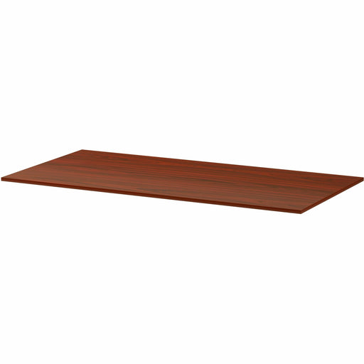 Lorell Essentials Modular Conference Tables - 1" Height x 94" Width x 47" Depth - Band Edge - Finish: Mahogany - Modular, Smooth Surface - For Conference Room, Meeting, Office - 1 Each