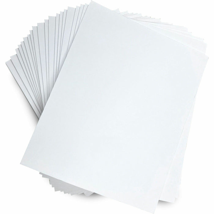 Flipside Pre-Cut Foam Boards - 36" Board Height x 24" Board Width x 0.19" Board Depth - Bright White Foam Board, Polystyrene Surface - Smooth, Lightweight, Rigid - 25 / Pack