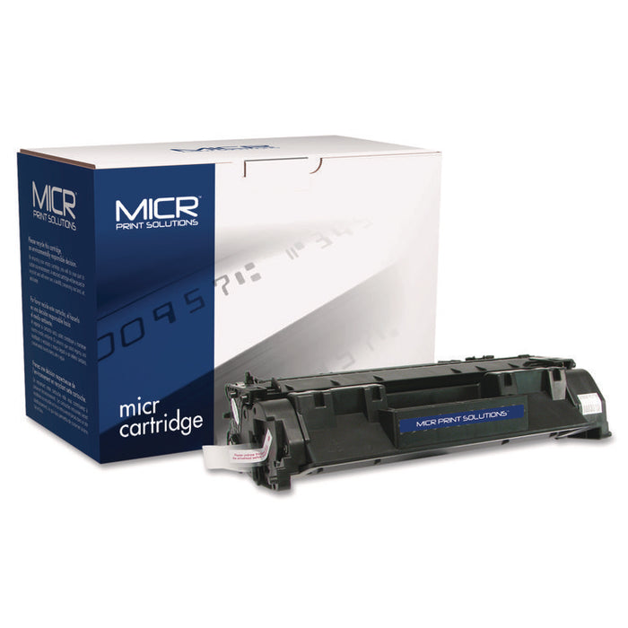Compatible CE505X(M) (05XM) High-Yield MICR Toner, 6,000 Page-Yield, Black