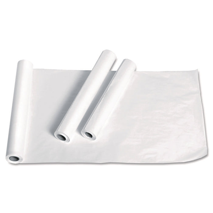 Exam Table Paper, Deluxe Smooth, 18" x 225 ft, White, 12/Carton