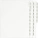 Avery® Standard Collated Legal Exhibit Divider Sets - Avery Style - Printed Tab(s) - Character - A-Z - 26 Tab(s)/Set - 8.5" Divider Width x 11" Divider Length - Letter - White Paper Divider - 20% Recycled - Reinforced Tab, Rip Proof, Unpunched - 1 Set