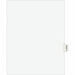 Avery® Individual Legal Exhibit Dividers - Avery Style - 1 Printed Tab(s) - Character - Q - 8.5" Divider Width x 11" Divider Length - Letter - White Paper Divider - Paper Tab(s) - 20% Recycled - Reinforced Tab, Rip Proof, Unpunched - 1 Pack