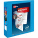 Avery® Heavy-duty Nonstick View Binder - 2" Binder Capacity - Letter - 8 1/2" x 11" Sheet Size - 500 Sheet Capacity - 3 Ring - Fastener: Slant D-Ring - Pocket: 4, Internal - Poly - Light Blue - Gap-free Ring, Non-stick, Stacked Pocket, Exposed Rivet, Heav