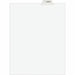 Avery® Individual Bottom Tab Legal Dividers - 25 x Divider(s) - Bottom Tab(s) - Exhibit L - 1 Tab(s)/Set - 8.5" Divider Width x 11" Divider Length - Letter - 8.50" Width x 11" Length - White Paper Divider - 20% Recycled - 1 Pack