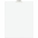 Avery® Individual Bottom Tab Legal Dividers - 25 x Divider(s) - Bottom Tab(s) - Exhibit M - 1 Tab(s)/Set - 8.5" Divider Width x 11" Divider Length - Letter - 8.50" Width x 11" Length - White Paper Divider - 20% Recycled - 1 Pack