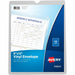 Avery® Vinyl File Pocket - 9" x 12" - 60 Sheets Capacity - 1 Pocket - Vinyl - Clear - Heavyweight, Heavy Duty, Wear Resistant, Tear Resistant, Sturdy, Foldable - 10 / Pack
