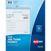 Avery® Vinyl File Pocket - 9" x 12" - Vinyl - Clear - Punched, Heavyweight - 10 / Pack