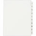 Avery® Individual Legal Dividers - 1 x Divider(s) - Side Tab(s) - I-X - 10 Tab(s)/Set - 8.5" Divider Width x 11" Divider Length - Letter - 8.50" Width x 11" Length - White Paper Divider - White Tab(s) - 0% Recycled - 1 Set