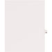 Avery® Side Tab Individual Legal Dividers - 25 x Divider(s) - Side Tab(s) - 216 - 1 Tab(s)/Set - 8.5" Divider Width x 11" Divider Length - Letter - 8.50" Width x 11" Length - White Paper Divider - 20% Recycled - 1 Pack