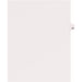 Avery® Side Tab Individual Legal Dividers - 25 x Divider(s) - Side Tab(s) - 258 - 1 Tab(s)/Set - 8.5" Divider Width x 11" Divider Length - Letter - 8.50" Width x 11" Length - White Paper Divider - 20% Recycled - 1 Pack