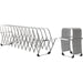 LEE Flexible Expandable Collator/Sorter/File - 12 - 7" Width x 11" Depth - Desktop - Silver - Aluminum - 1 Each