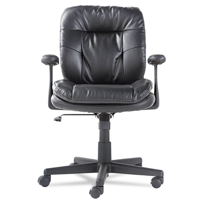 Executive Swivel/Tilt Chair, Supports Up to 250 lbs, 16.93" to 20.67" Seat Height, Black
