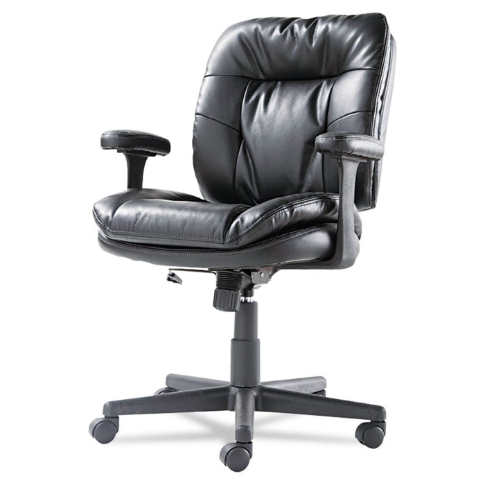 Executive Swivel/Tilt Chair, Supports Up to 250 lbs, 16.93" to 20.67" Seat Height, Black
