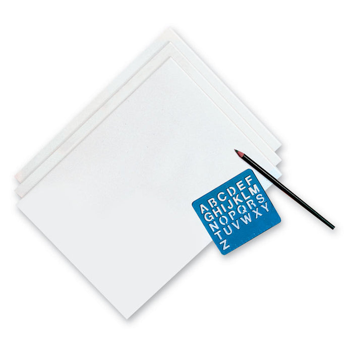 White Newsprint, 30 lb Newsprint Weight, 9 x 12, White, 500 Sheets/Ream