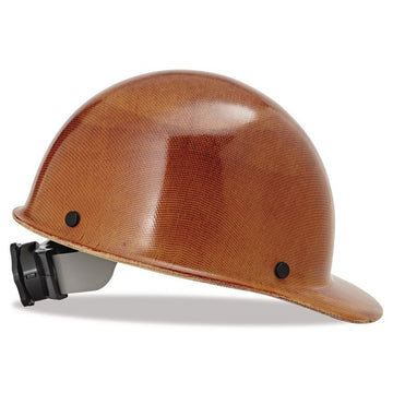 Skullgard Protective Hard Hats, Front Brim, Fas-Trac III Ratchet Suspension, One Size Fits Most (6.5 to 8), Natural Tan
