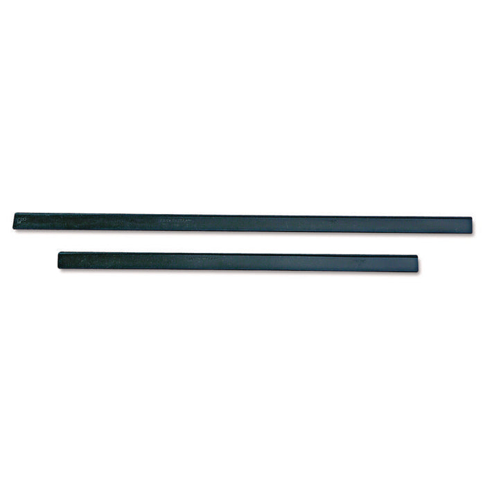 ErgoTec Replacement Squeegee Blades, 12" Wide Blade, 12/Pack