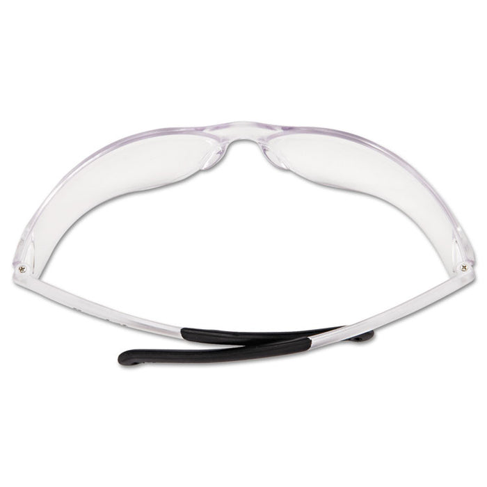 BearKat Safety Glasses, Frameless, Clear Single Anti-Fog Lens, 12/Box
