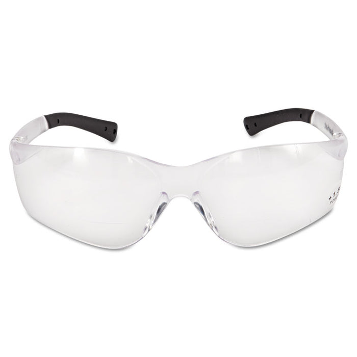 BearKat Safety Glasses, 1.5+ Diopter, Frameless, Clear Single Lens
