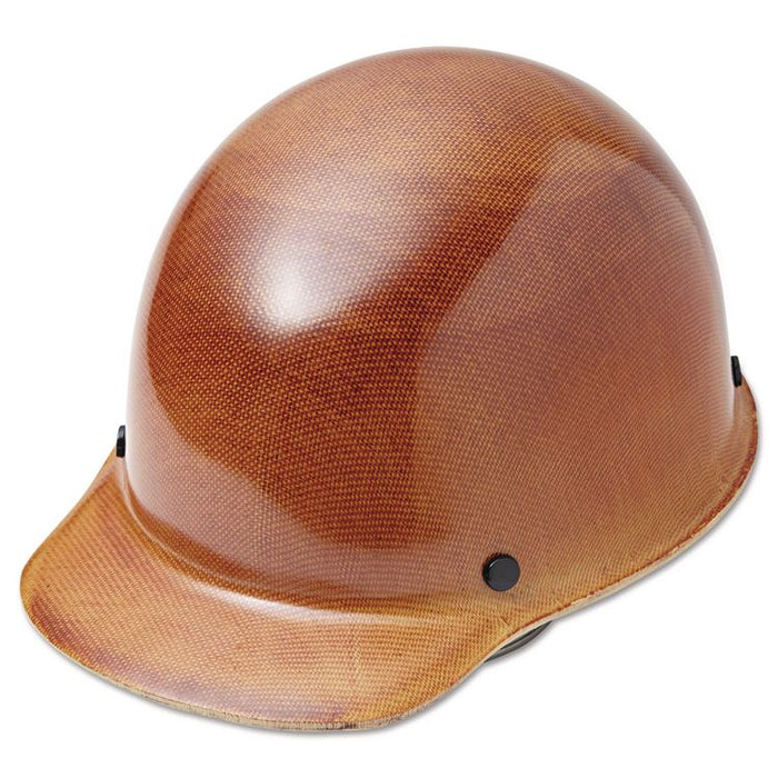 Skullgard Protective Hard Hats, Front Brim, Fas-Trac III Ratchet Suspension, One Size Fits Most (6.5 to 8), Natural Tan