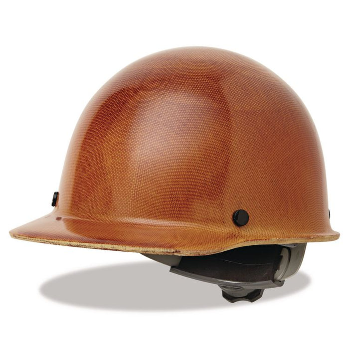 Skullgard Protective Hard Hats, Front Brim, Fas-Trac III Ratchet Suspension, One Size Fits Most (6.5 to 8), Natural Tan