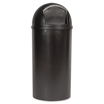 Marshal Classic Container, 25 gal, Plastic, Brown