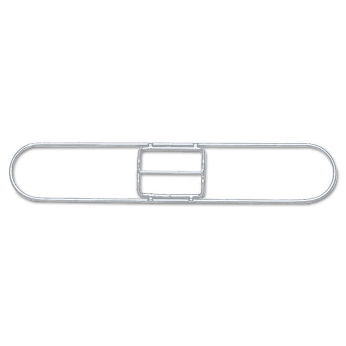 Clip-On Dust Mop Frame, 24 x 3.25, Steel Wire, Black