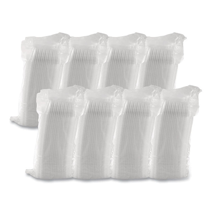 ClearPac Containers, 32 oz, 9.4 x 6.8 x 2.1, Plastic, 63/Pack, 8 Pack/Carton