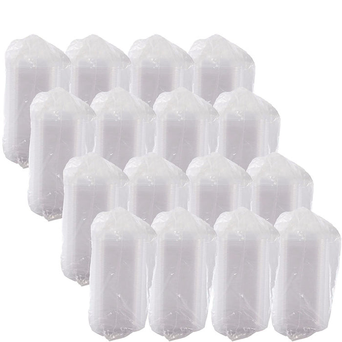 ClearPac Clear Container Lids, Dome, 4.9 x 5.9, Clear, Plastic, 63/Pack, 16 Packs/Carton