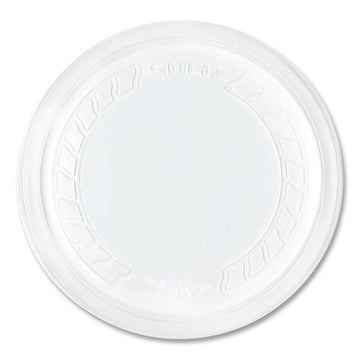 Conex Deli Container Lid, Clear, Plastic, 500/Carton