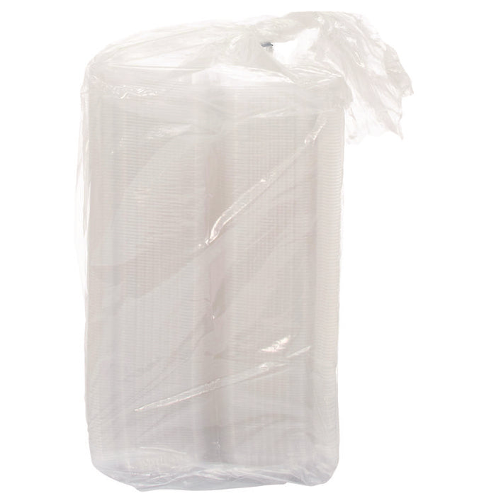 StayLock Clear Hinged Lid Containers, 4.5 x 8.5 x 2.1, Clear, Plastic, 250/Carton