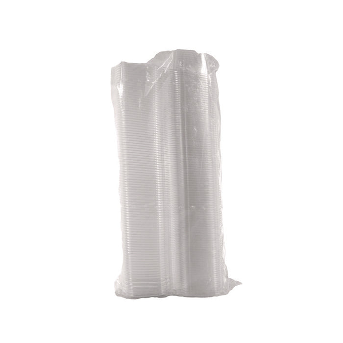 ClearPac SafeSeal Tamper-Resistant/Evident Containers, Flat Lid, 16 oz, Clear, Plastic, 100/Bag, 2 Bags/Carton