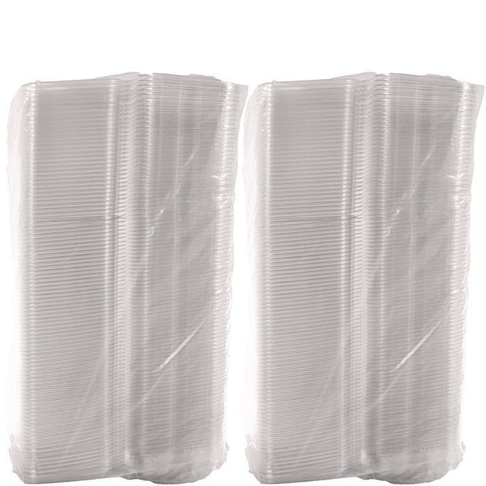 ClearPac SafeSeal Tamper-Resistant/Evident Containers, Domed Lid, 24 oz, Clear, Plastic, 100/Bag, 2 Bags/Carton