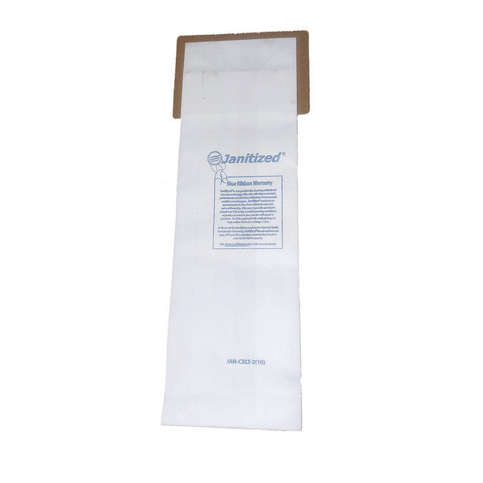 Vacuum Filter Bags Designed to Fit Nobles Lite Trac/Tennant Viper, 100/Carton