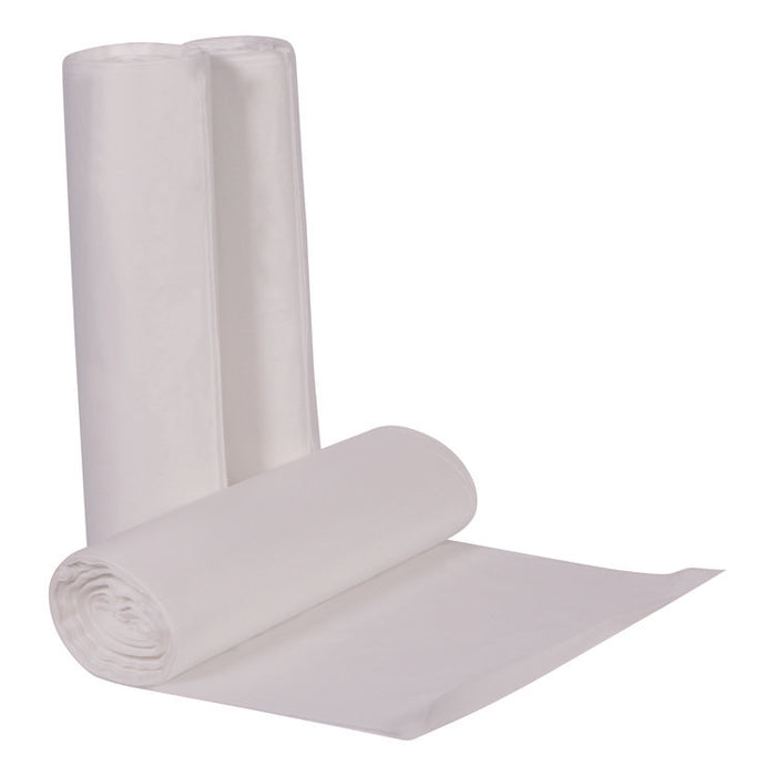 Linear Low Density Can Liners with AccuFit Sizing, 23 gal, 0.9 mil, 28" x 45", Clear, 50/Box