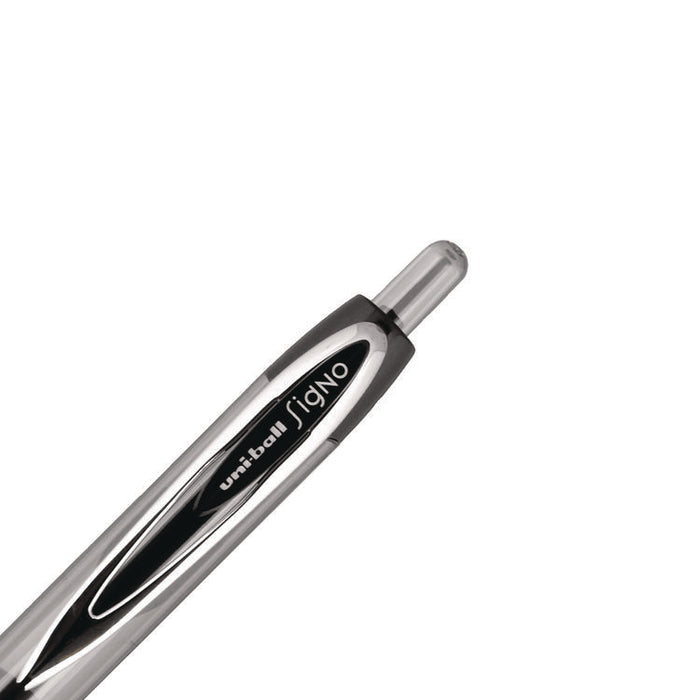 Signo 207 Gel Pen, Retractable, Medium 0.7 mm, Assorted Ink and Barrel Colors, 5/Pack