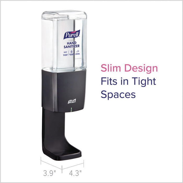 ES10 Automatic Hand Sanitizer Dispenser, 4.33 x 3.96 x 10.31, Plated Chrome