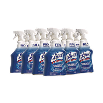 Disinfectant Bathroom Cleaner, Fresh Scent, 32 oz Spray Bottle, 12/Carton